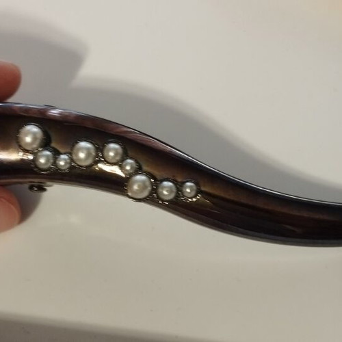 Hair Clip Ramfos Exarchos with Pearls new