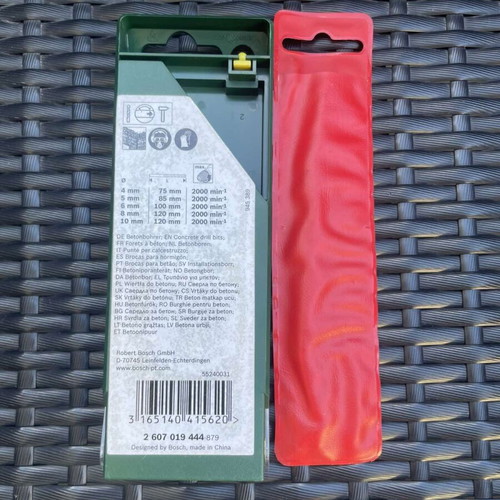 Bosch drill bit set 5pcs new with free 7 mm Ruko drill bit