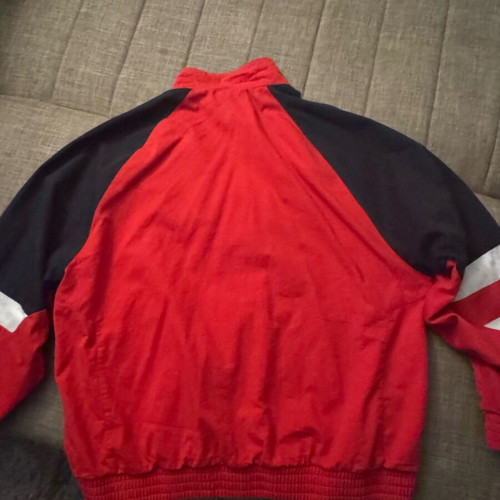 Manchester United Half Zip sweatshirt like new, Adidas, red, size L