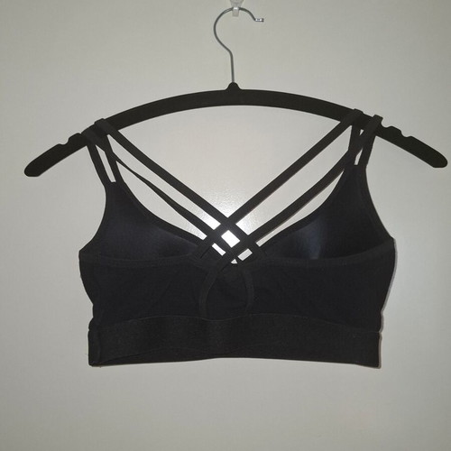Sports bra medium black with padding like new