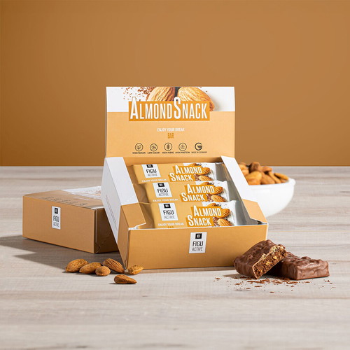 LR FIGUACTIVE Almond Snack Bars pack of 6, light chocolate