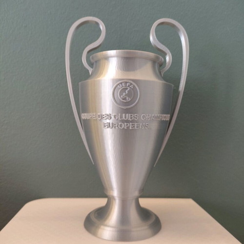 Champions League trophy new from 3d printer, 19 cm height