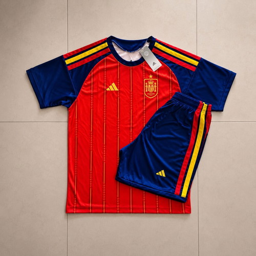 Spain Adidas football set, player version, jersey and shorts