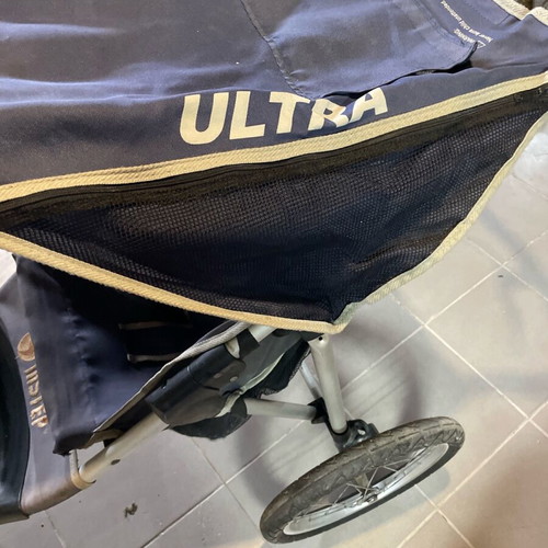 Instep 3-wheel aluminum stroller used for running