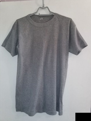 T shirt pack of 3 grey cotton blend XL
