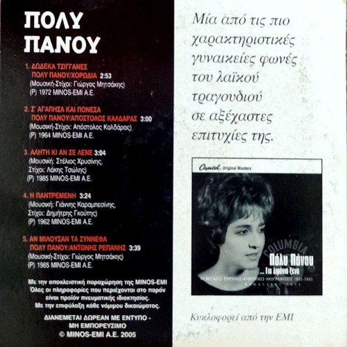 Poly Panou CD new, laiko