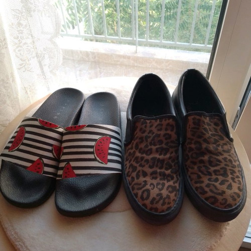 Pack of 2 used pairs of shoes size 41 Pareoo and Animal