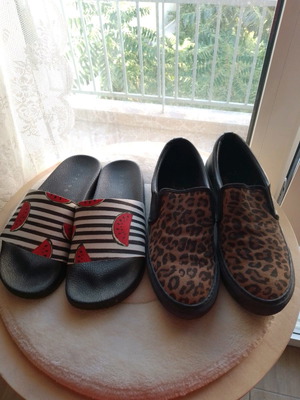 Pack of 2 used pairs of shoes size 41 Pareoo and Animal