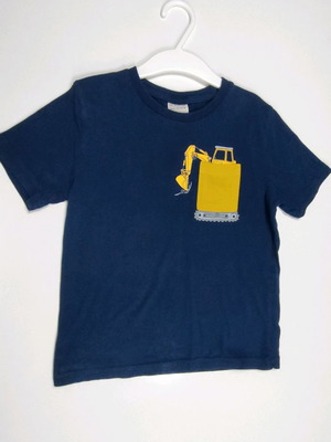 LC Waikiki t-shirt blue for boys age 4, size 104-110