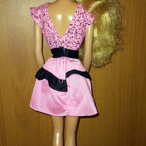 Barbie 1989 My First Princess and 1991 Fashion Finds #2983 used with pink shoes