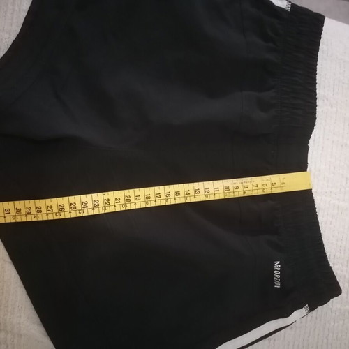 Adidas running shorts XS, black and white