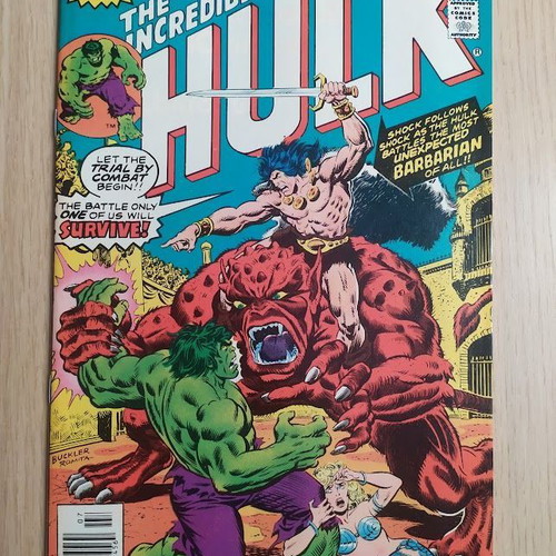 The Incredible Hulk #201 comic like new, 1976