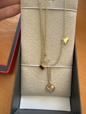 Loisir necklace new gold and silver