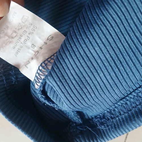 T-shirt Shein blue, like new, size S