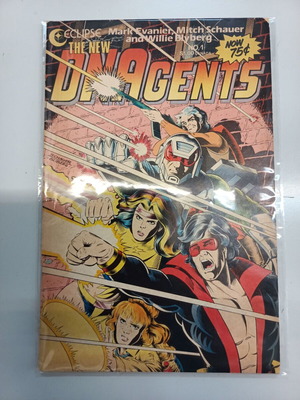 The New DNAgents κόμικ μεταχειρισμένο, Eclipse Comics