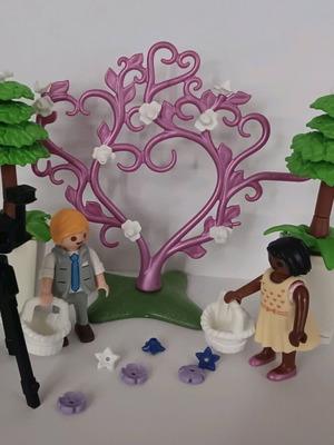 Playmobil Wedding Photographer and Figures like new