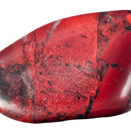 Red Jasper Heart Mineral 15x14.5 mm in 925 Silver New