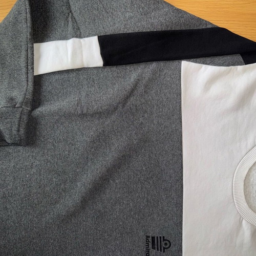 Admiral sweatshirt gray-white Large like new