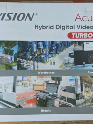 Hikvision iDS-7208HQHI-M1/XT DVR 8-Channel Recorder Full HD+ New