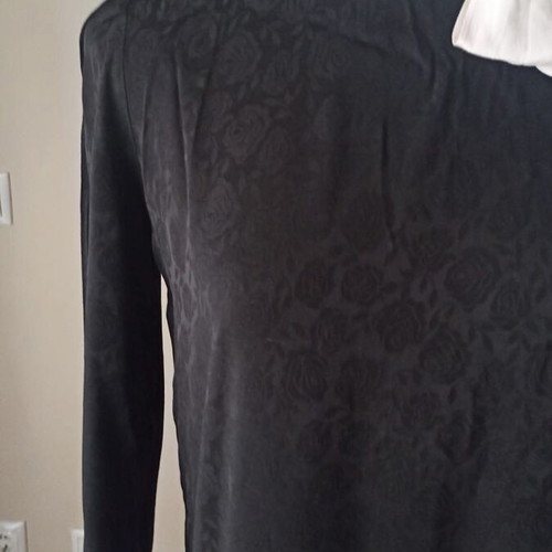 Sandro Paris dress like new, size S, black with silk detail