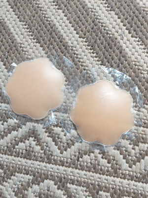 Breast Stickers used, beige