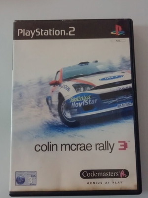 Colin McRae Rally 3 PlayStation 2 μεταχειρισμένο χωρίς manual, φθαρμένο εξώφυλλο