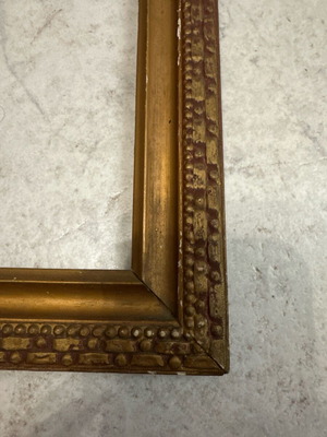 Old wooden frame used