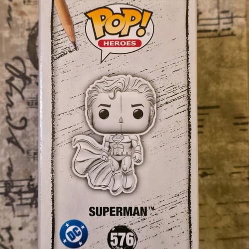 Funko Pop! Supreme Sketch Superman collectible figure new