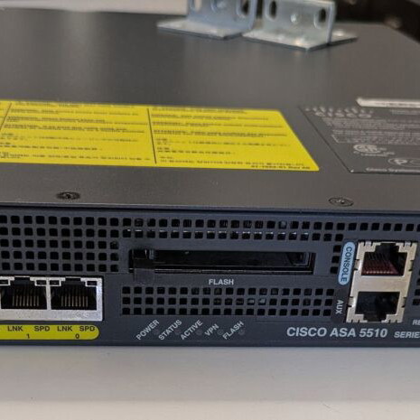 Cisco ASA 5510 with SSM-10 security appliance used