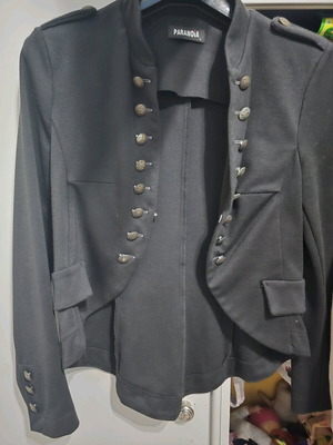 Paranoia women's jacket black like new, size L