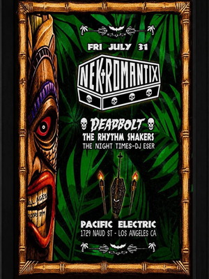 The Nekromantix poster 32×23cm with frame new