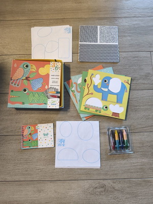Djeco painting set for children 3-6 years like new