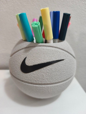 Nike pencil holder new 3D printed from PLA plastic