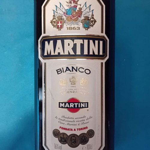 Martini Bianco Vermouth new vintage collectible 2000