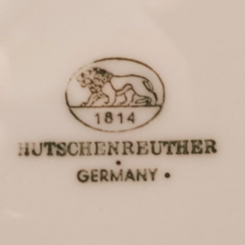Hutschenreuther German porcelain vintage complete dinnerware set like new