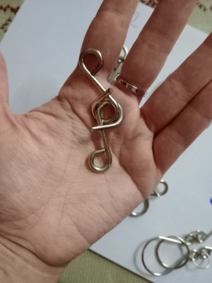 3D Puzzle Μεταλλικός Γρίφος Παζλ 3 Διαστάσεων Νέο Σετ 10 Τεμαχίων