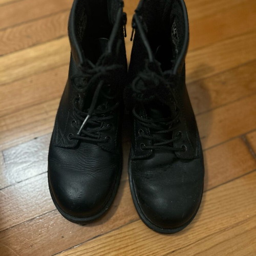 Dr. Martens black ankle boots used, leather, authentic