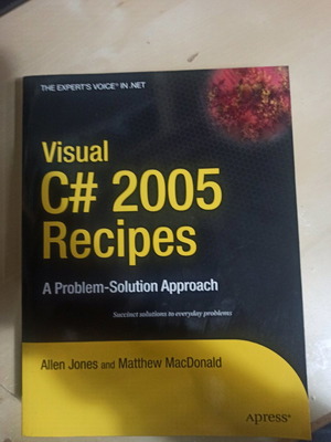 Books Fortran, C++ & Visual C# 2005 recipes like new