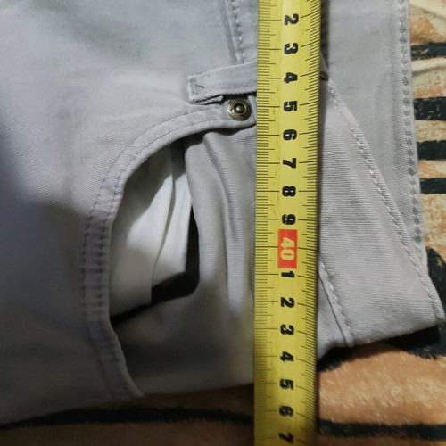Men's pants used, 4 pieces, Lee brand, gray and blue, sizes M and L