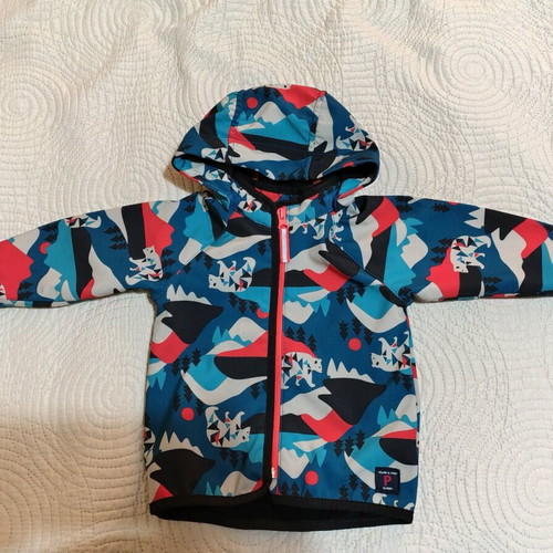 Polarn O. Pyret baby softshell waterproof jacket like new 6-9 months