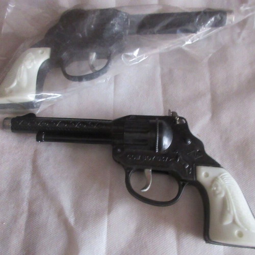 Greek Plastic Western Children's Toy Guns 70s new