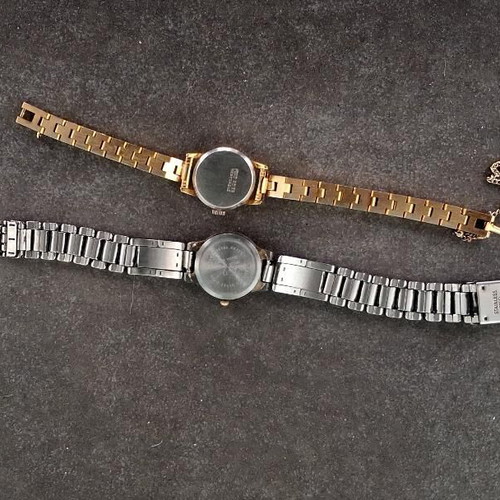 Gold and silver watch like new