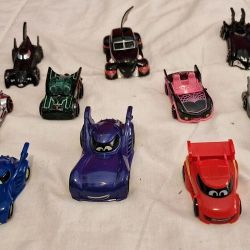 Batwheels and Batmobile toy cars like new