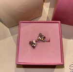 Mesmera silver Swarovski ring new, size 52