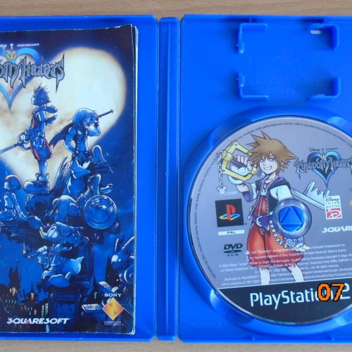 PlayStation 2 games set of 6 used, Kingdom Hearts, Naruto, Dragonball Z