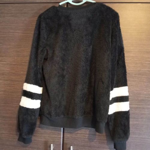 Fur black Terranova blouse like new