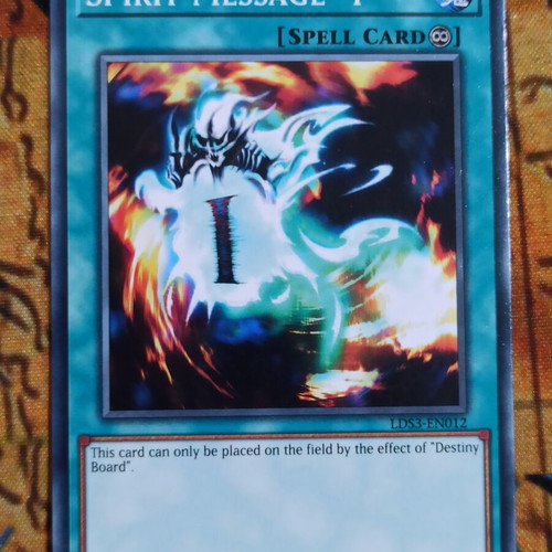 Spirit Message "I" Continuous Spell κάρτα σαν καινούργιο