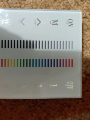 Ασύρματο LED RGB Χειριστήριο Αφής και Τοίχου 2.4G RF σαν καινούργιο, GloboStar 73417