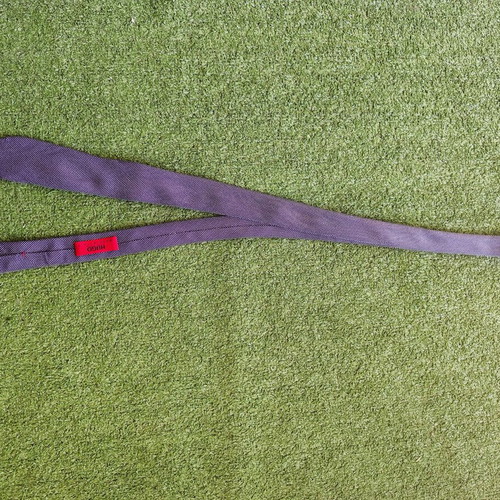 HUGO silk tie with jacquard pattern