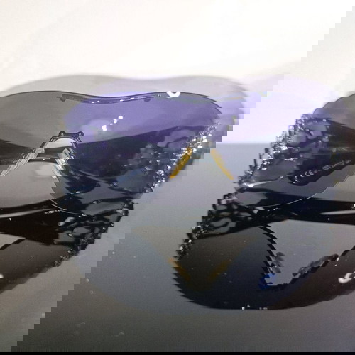 Valentino 5624/S Crystal Flower Shield γυαλιά ηλίου σαν καινούργια, μαύρα, μωβ